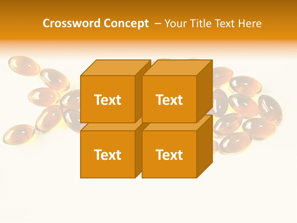 Rice Oil Multivitamin Cod PowerPoint Template