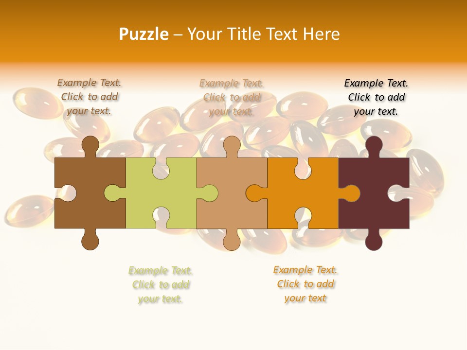 Rice Oil Multivitamin Cod PowerPoint Template