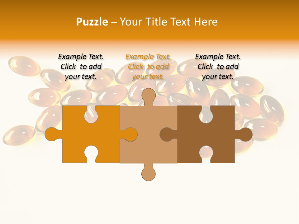 Rice Oil Multivitamin Cod PowerPoint Template