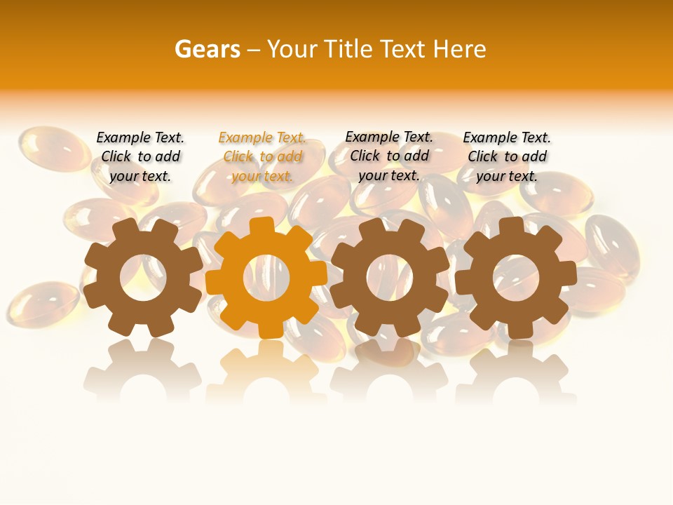 Rice Oil Multivitamin Cod PowerPoint Template