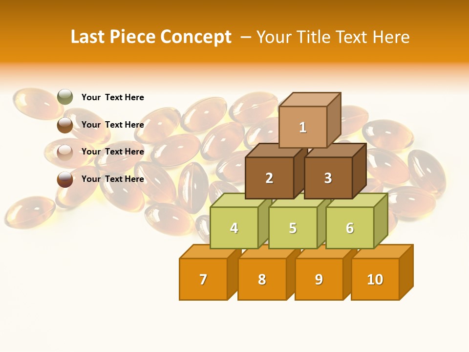 Rice Oil Multivitamin Cod PowerPoint Template