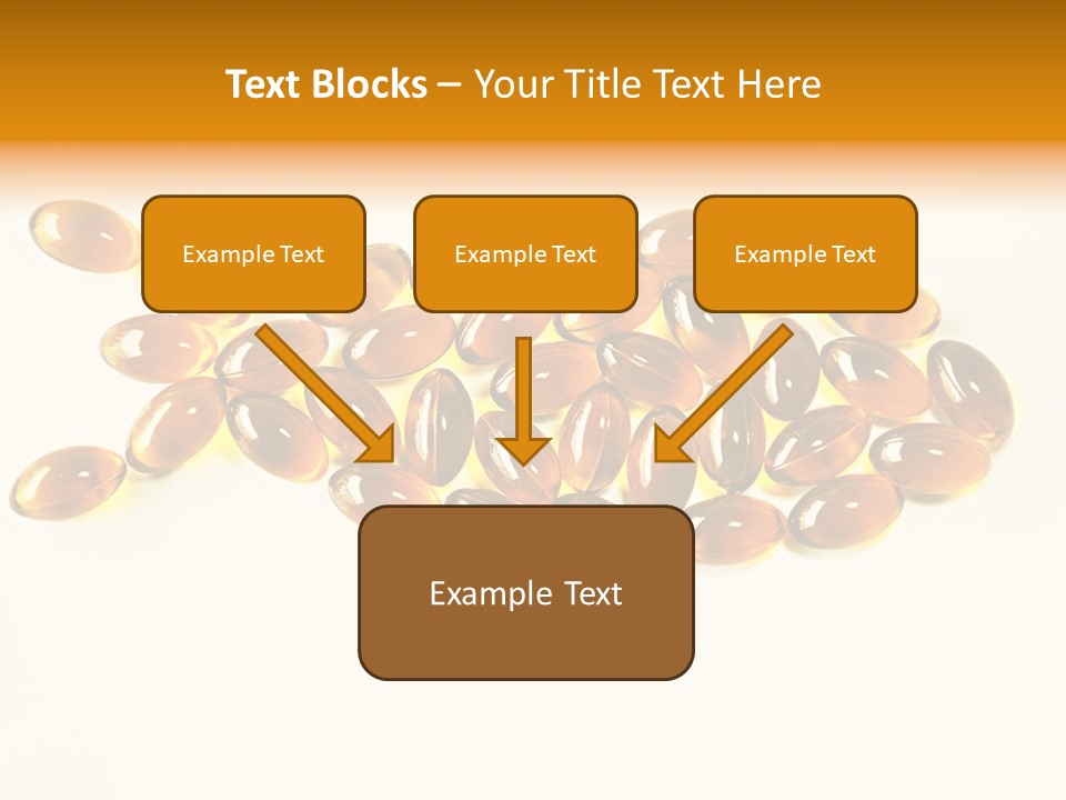 Rice Oil Multivitamin Cod PowerPoint Template