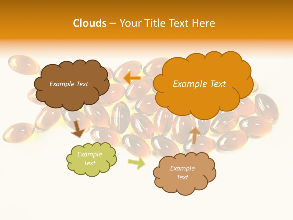 Rice Oil Multivitamin Cod PowerPoint Template