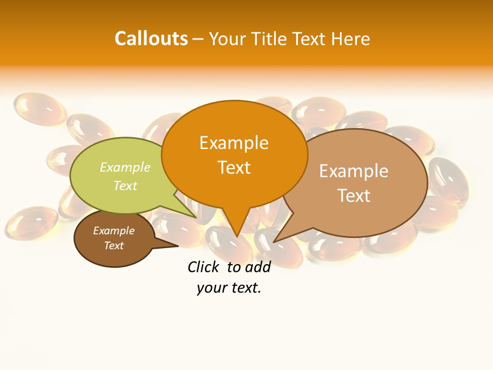 Rice Oil Multivitamin Cod PowerPoint Template