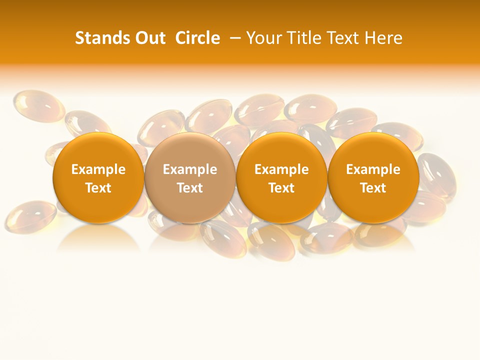 Rice Oil Multivitamin Cod PowerPoint Template