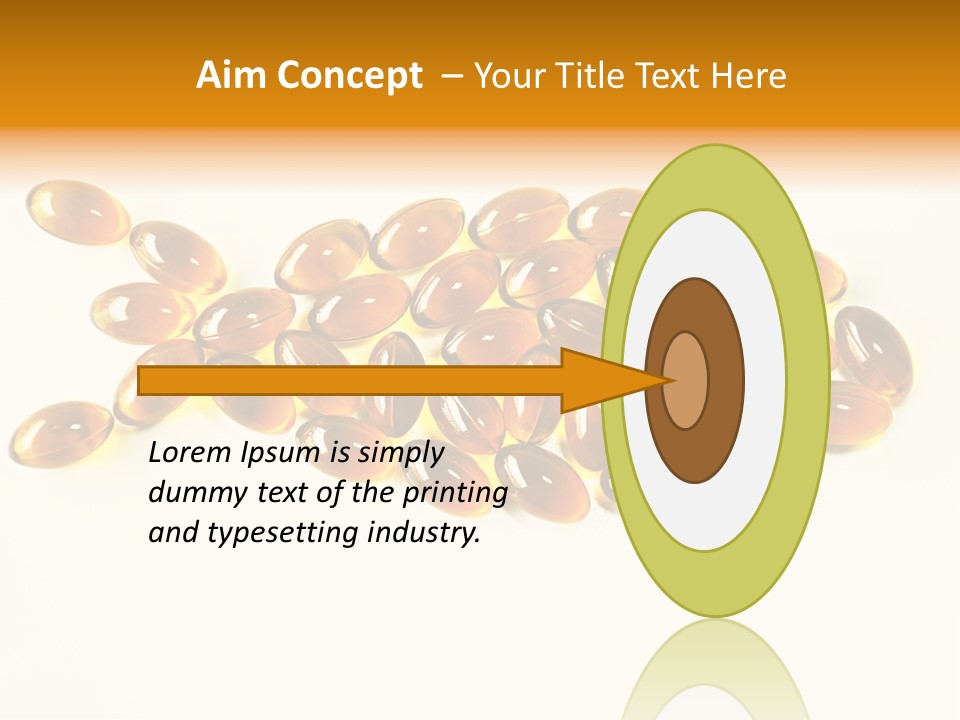 Rice Oil Multivitamin Cod PowerPoint Template