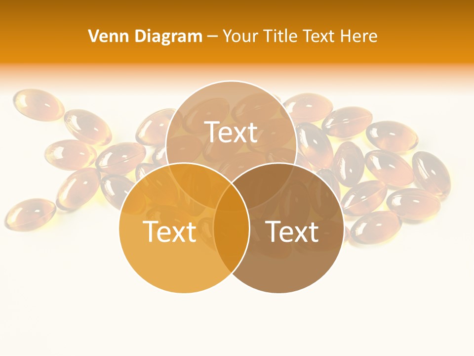 Rice Oil Multivitamin Cod PowerPoint Template