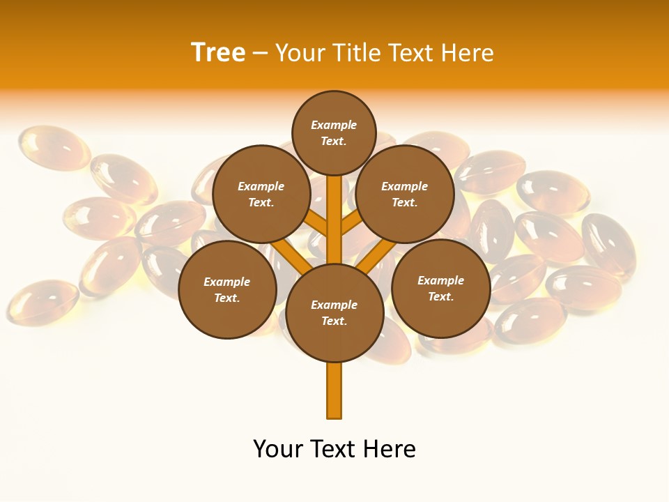 Rice Oil Multivitamin Cod PowerPoint Template