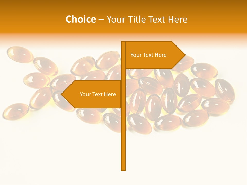 Rice Oil Multivitamin Cod PowerPoint Template