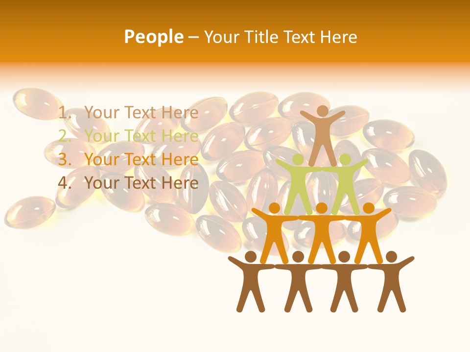 Rice Oil Multivitamin Cod PowerPoint Template