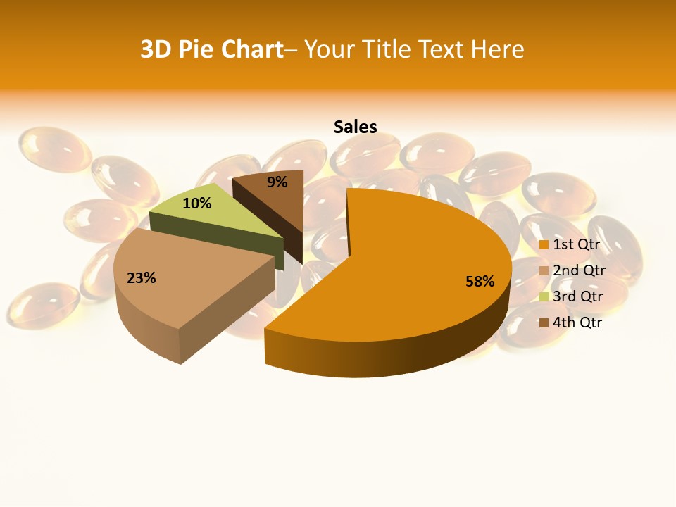 Rice Oil Multivitamin Cod PowerPoint Template