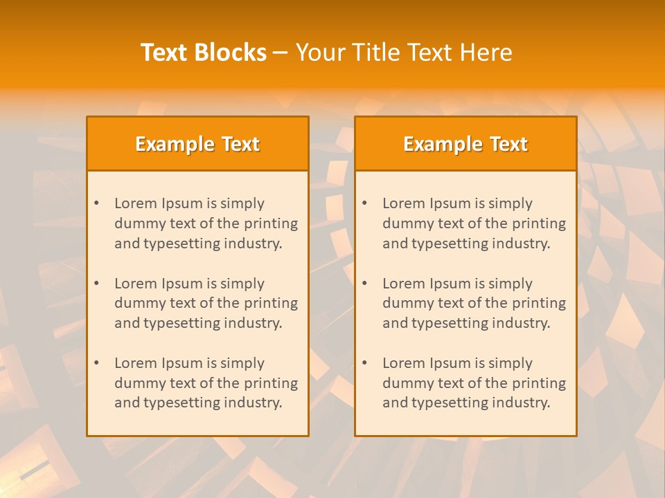 Beams Architecture Church PowerPoint Template
