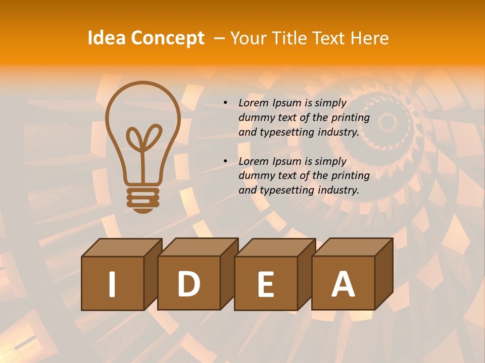 Beams Architecture Church PowerPoint Template