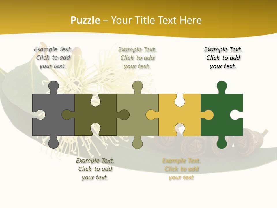 Viminalis Gumtree Eucalyptus PowerPoint Template