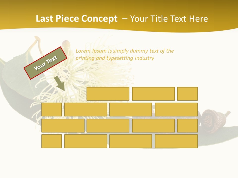 Viminalis Gumtree Eucalyptus PowerPoint Template
