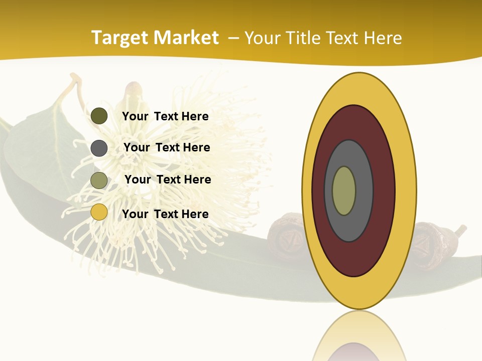 Viminalis Gumtree Eucalyptus PowerPoint Template