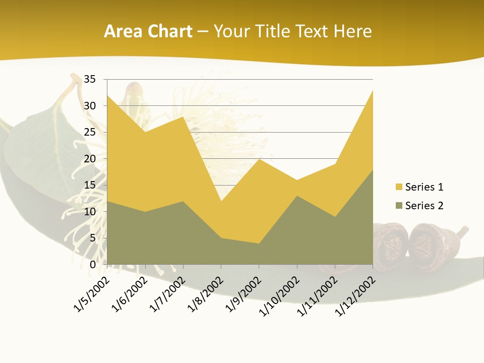 Viminalis Gumtree Eucalyptus PowerPoint Template