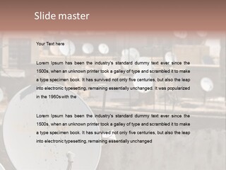 Technology Secure Lines PowerPoint Template