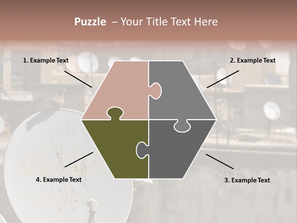 Technology Secure Lines PowerPoint Template