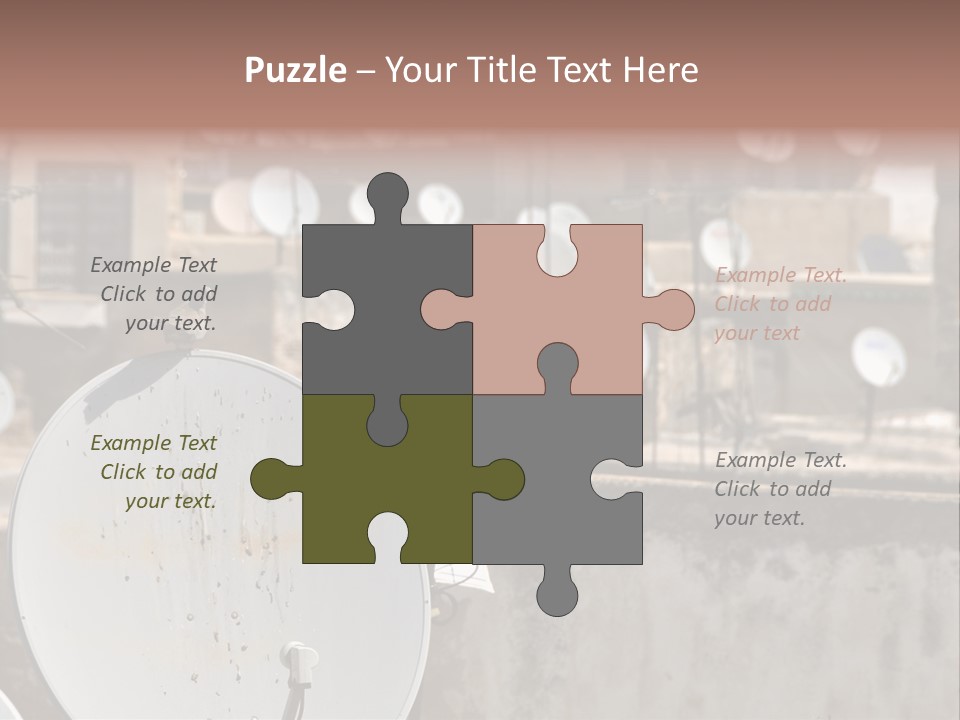 Technology Secure Lines PowerPoint Template