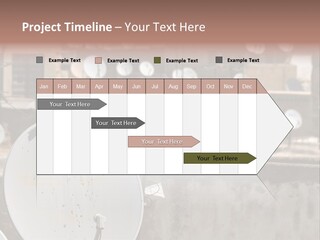 Technology Secure Lines PowerPoint Template