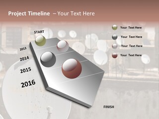 Technology Secure Lines PowerPoint Template