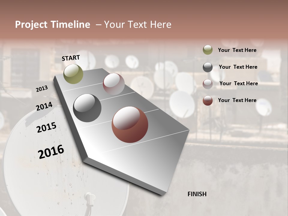 Technology Secure Lines PowerPoint Template