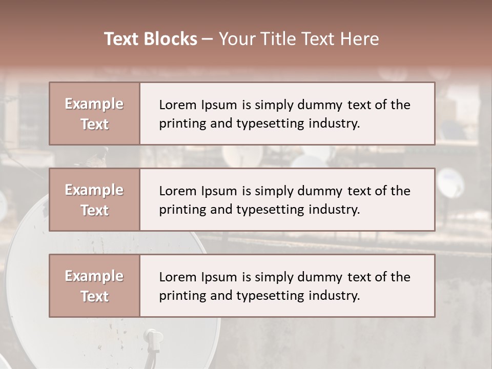 Technology Secure Lines PowerPoint Template