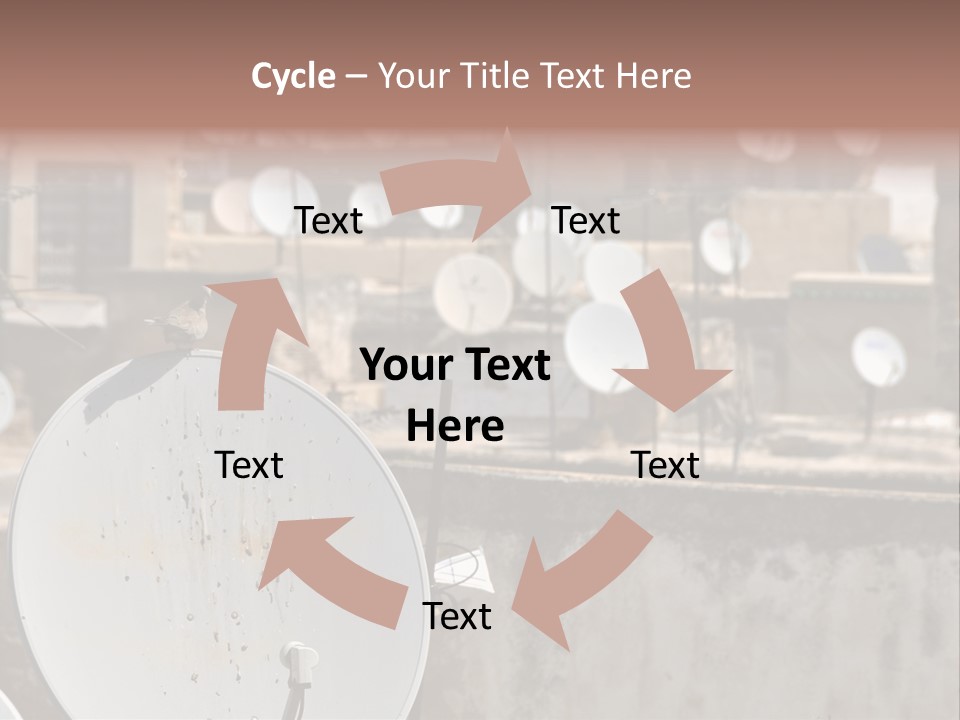 Technology Secure Lines PowerPoint Template