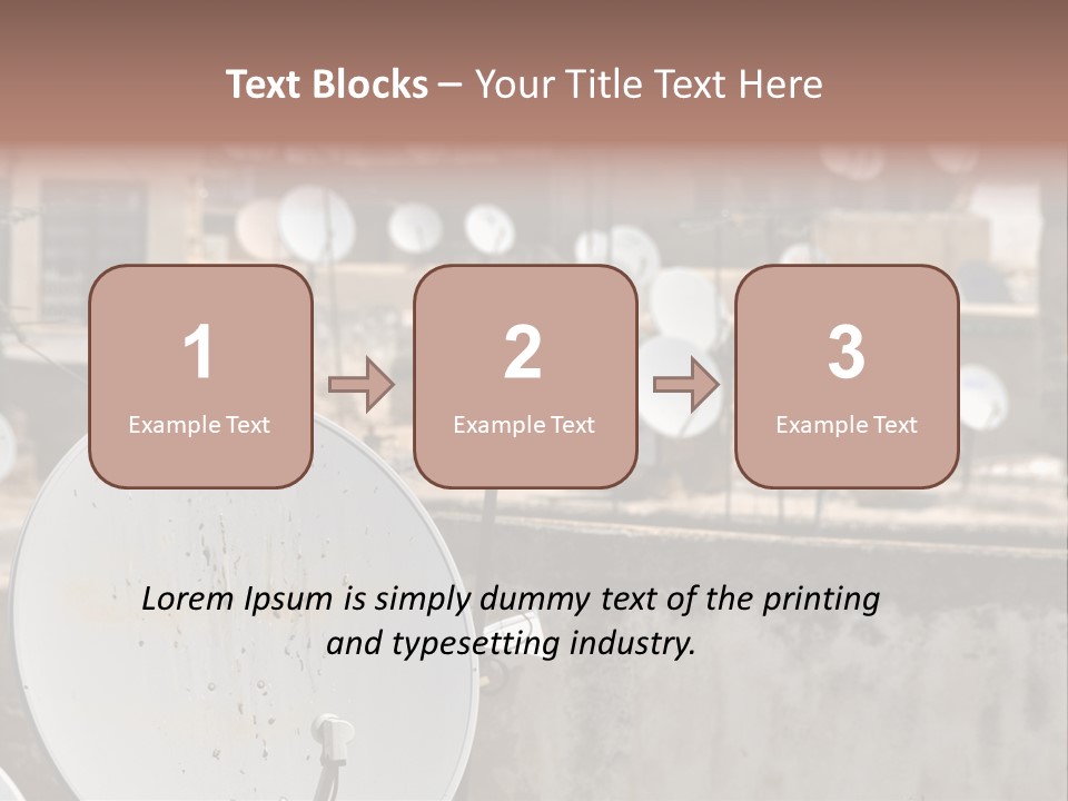 Technology Secure Lines PowerPoint Template