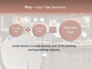 Technology Secure Lines PowerPoint Template
