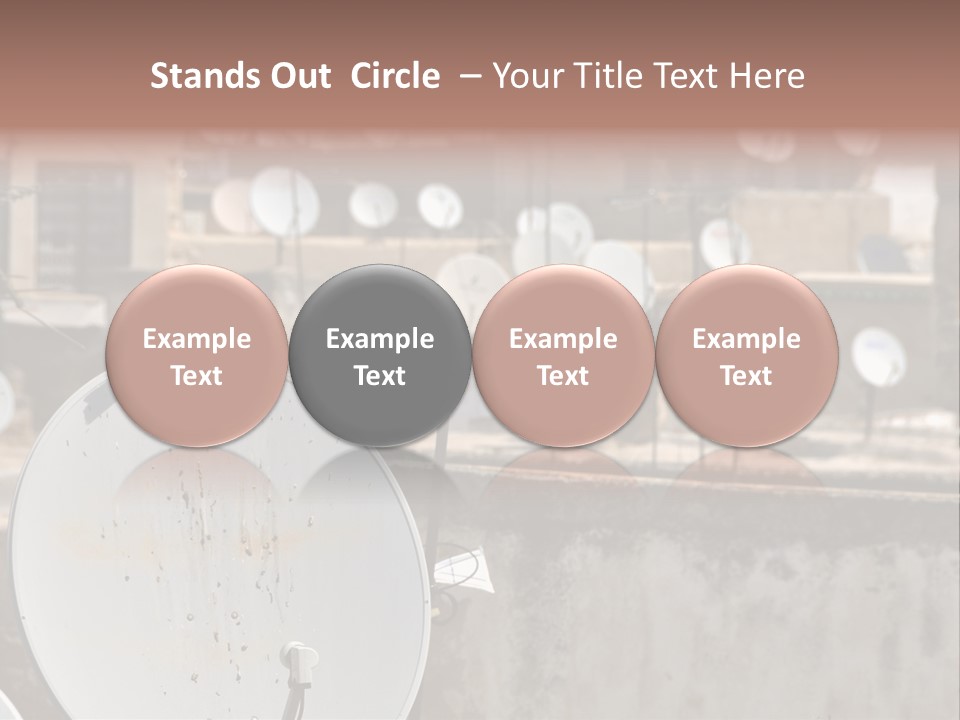 Technology Secure Lines PowerPoint Template