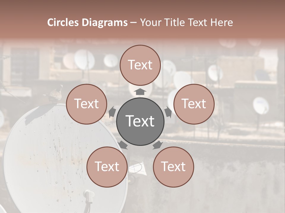 Technology Secure Lines PowerPoint Template