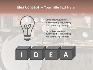 Technology Secure Lines PowerPoint Template