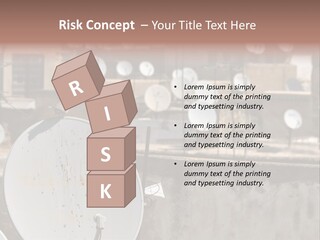 Technology Secure Lines PowerPoint Template