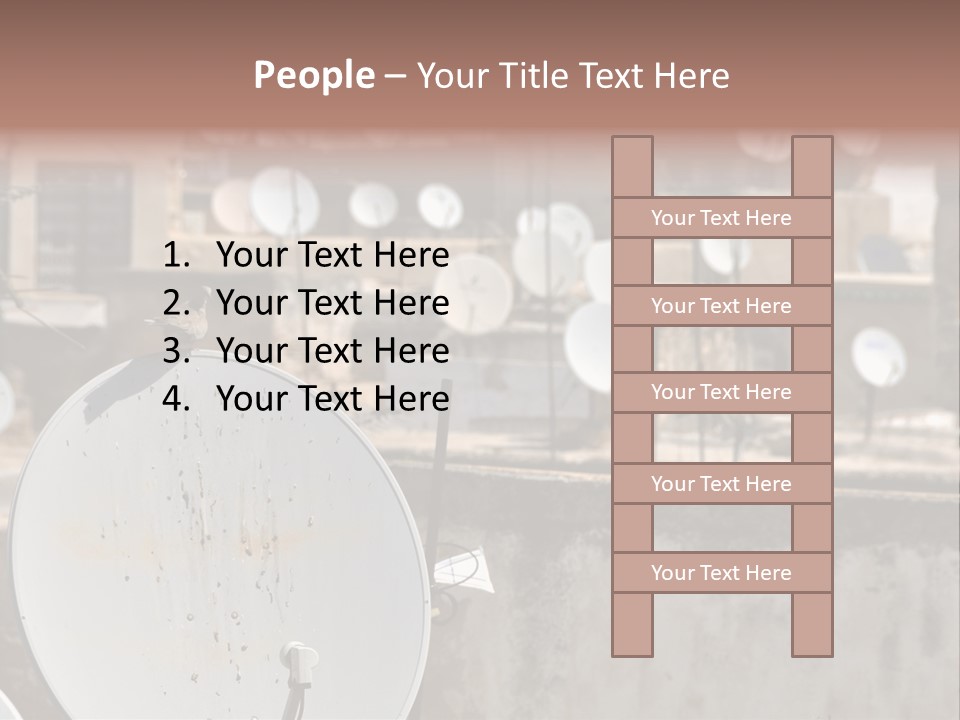 Technology Secure Lines PowerPoint Template