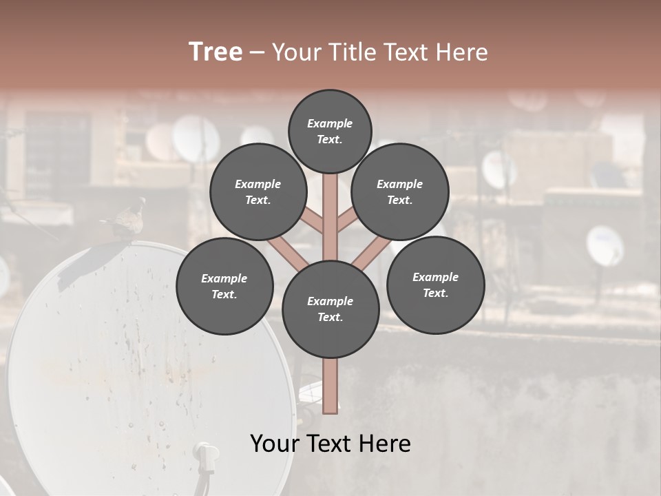 Technology Secure Lines PowerPoint Template