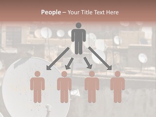 Technology Secure Lines PowerPoint Template