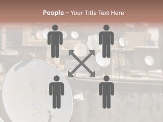 Technology Secure Lines PowerPoint Template