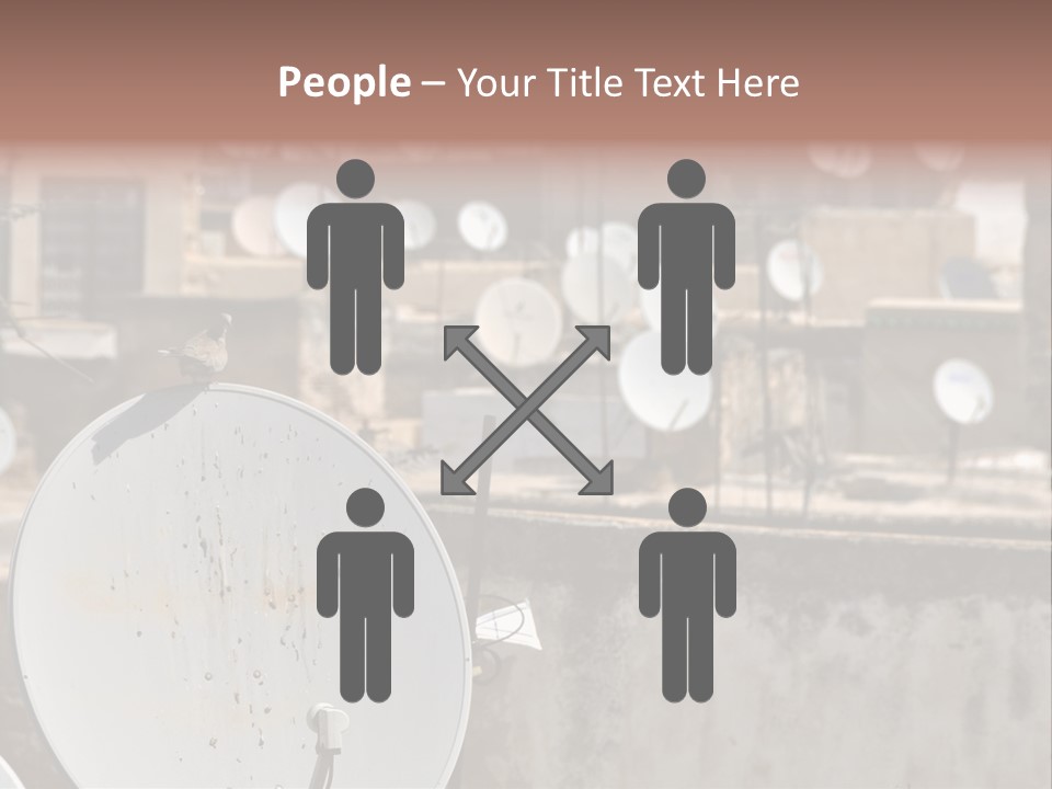 Technology Secure Lines PowerPoint Template