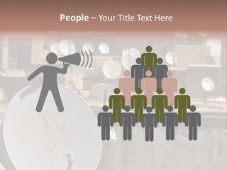 Technology Secure Lines PowerPoint Template