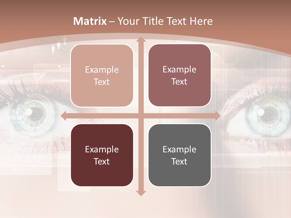 Technology Secure Lines PowerPoint Template