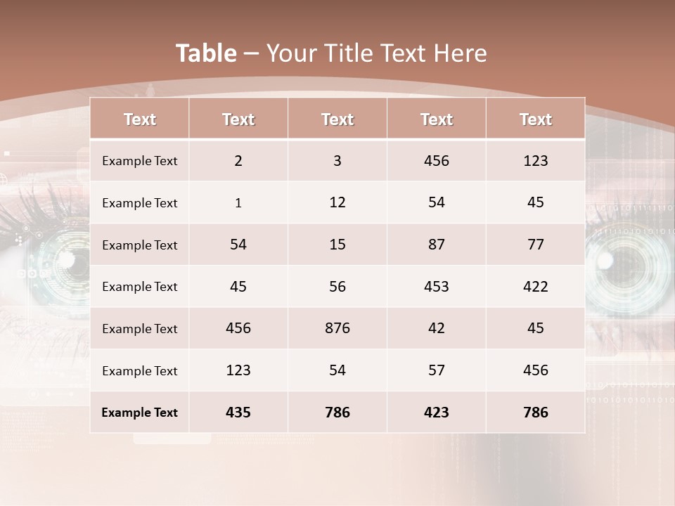 Technology Secure Lines PowerPoint Template