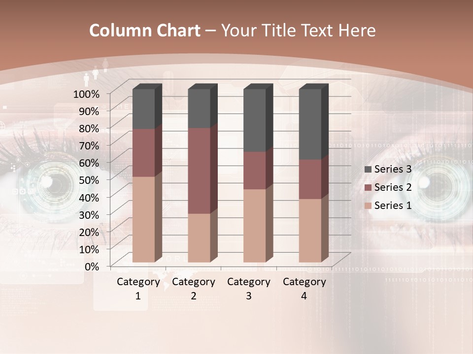 Technology Secure Lines PowerPoint Template