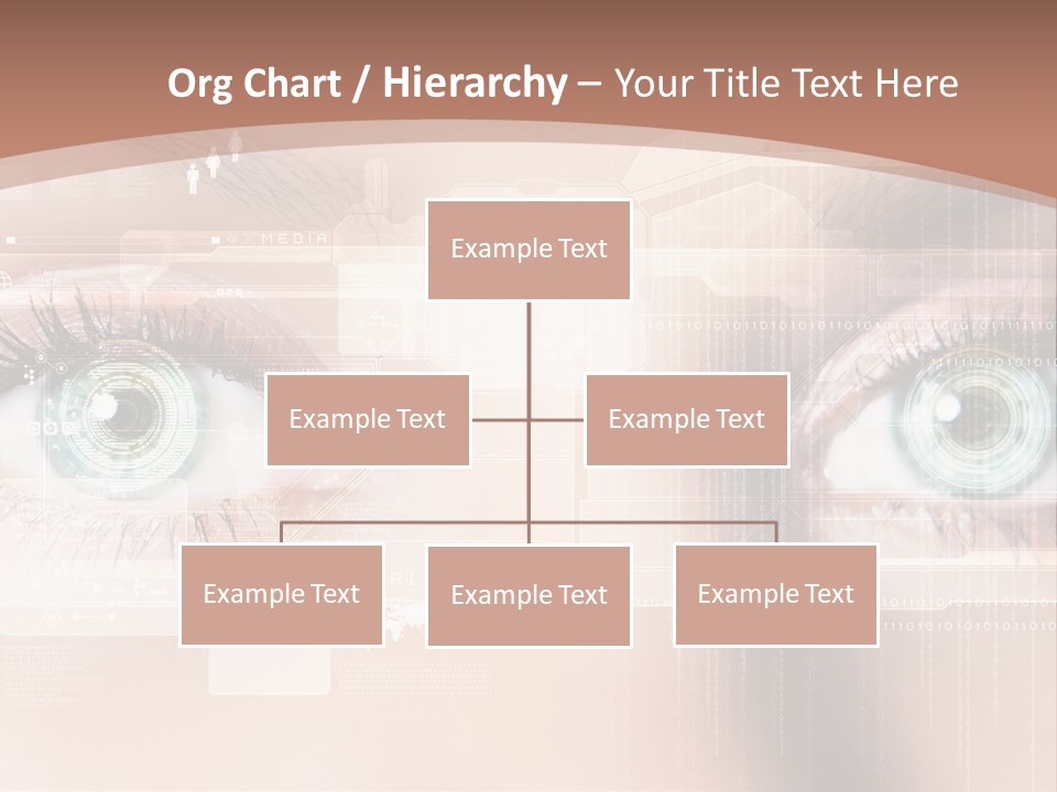 Technology Secure Lines PowerPoint Template