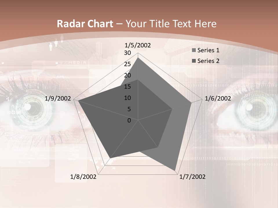 Technology Secure Lines PowerPoint Template