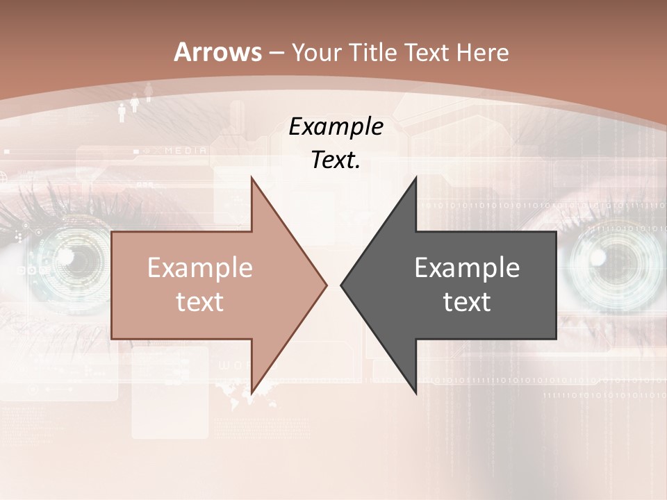Technology Secure Lines PowerPoint Template