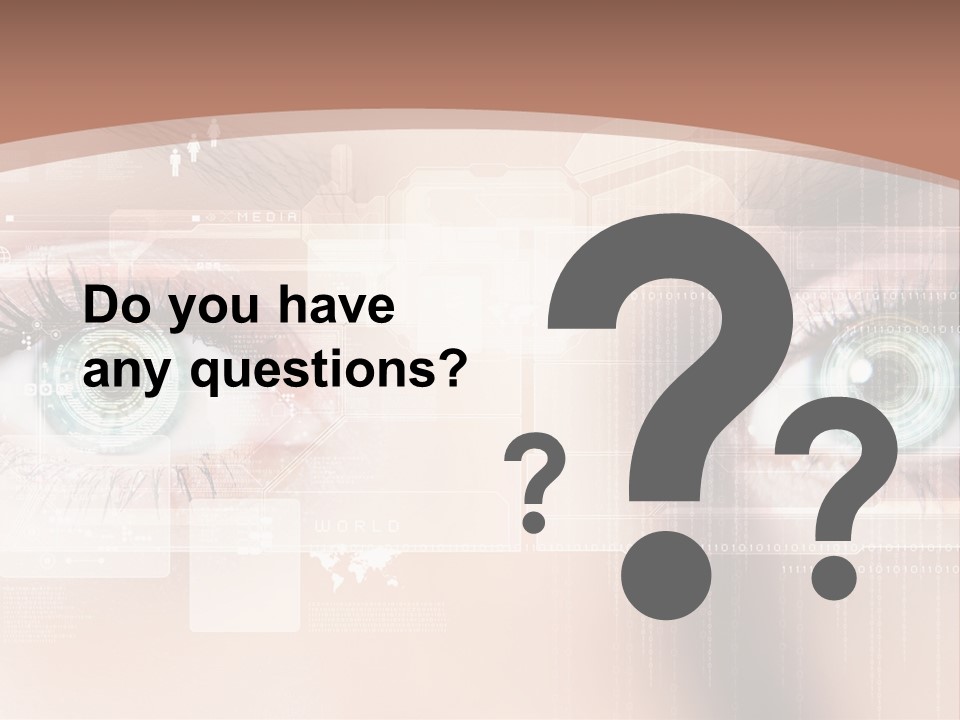 Technology Secure Lines PowerPoint Template