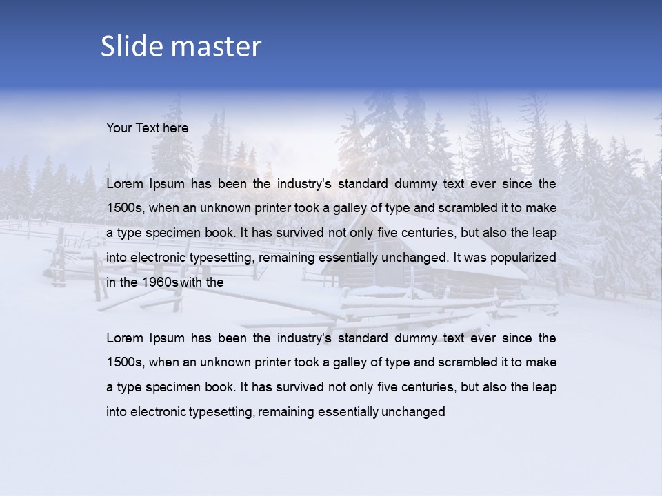 View Serenity Alp PowerPoint Template