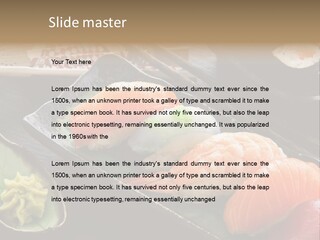 Asia Shrimp Food PowerPoint Template